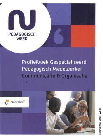 Profielboek gespecialiseerd pedagogisch medewerker, Verzenden, Zo goed als nieuw, Wilmie Colbers