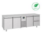 700 Koelwerkbank 3 Deuren en 2 Laden Monoblock, Verzenden