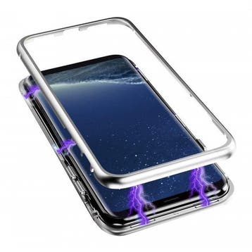 Samsung Galaxy A8 Plus Magnetisch 360° Hoesje met Tempered, Verzenden, Nieuw