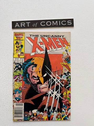 Uncanny X-Men #211, #230, #231, #232, #233, #235, #237, #238