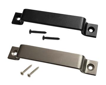 Set van 4 stevige metalen handgrepen (2.5 x 16 cm, zilver), Doe-het-zelf en Bouw, Verzenden, Nieuw