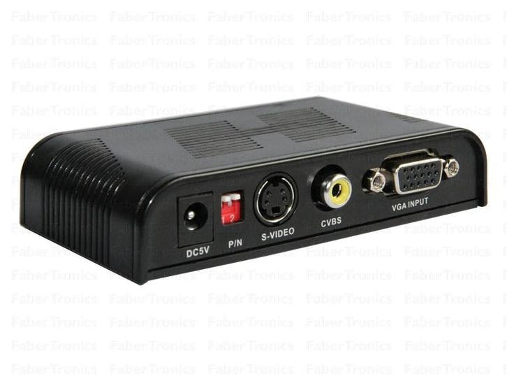 VGA naar composite converter - Huismerk, Antiek en Kunst, Antiek | Gereedschap en Instrumenten, Ophalen of Verzenden