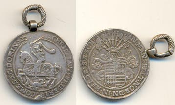 1/2 Reichstaler, daalder 1663 Mansfeld: Christian Friedri..., Verzenden