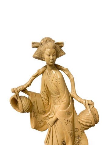 Beeld, Geisha - 43 cm - Hars