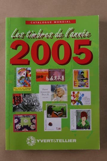 Wereld 2005/2011 - 7 Yvert&Tellier catalogi in Full Colour