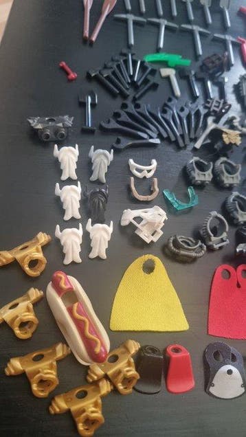 Lego Onderdelen - City - Lego minifigure accessories lot, Nieuw