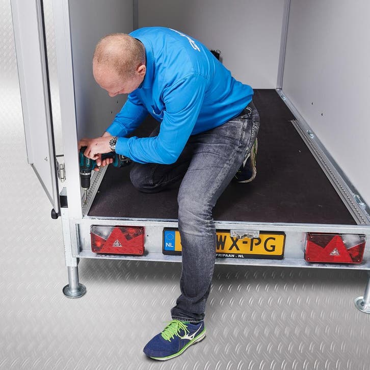 Datona Bindrail voor aanhangwagens - 150 cm, inclusief 2, Bricolage & Construction, Bricolage & Rénovation Autre, Enlèvement ou Envoi