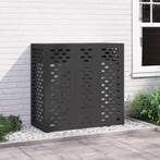 vidaXL Air Conditioner Hoes Zwart 110 x 50 x 105 cm Staal, Elektronische apparatuur, Airco's, Verzenden, Nieuw