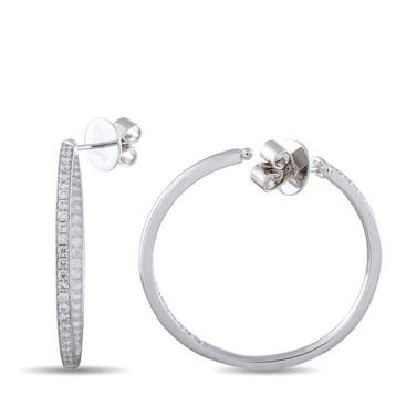 Other brand - Oorbellen - 18 karaat MEMOIRE 18K wit goud, Nieuw