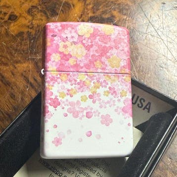 Zippo - Diseño floral de flores de melocotón - Zonder, Nieuw