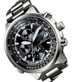 Citizen - Collezione Promaster SKY Crono Pilot Acciaio, Nieuw