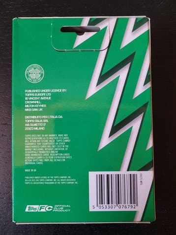 Topps - 1 Box - collector tin celtics 25/26 Topps