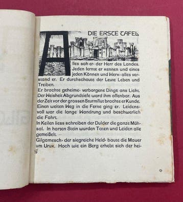 Hans Steiner (Illustrator) - Gilgamesch, eine Erzählung aus