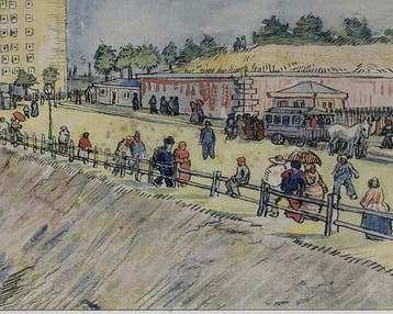 Vincent van Gogh (1853-1890) - Lentrée de la Ville