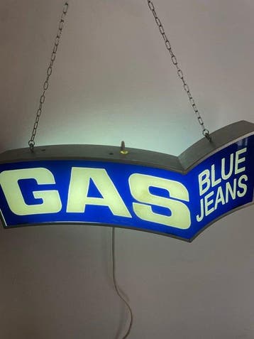 levis - levis struss - Uplighter - Staal - Luminoso vintage