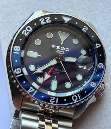 Seiko - Zonder minimumprijs - 5 Sports SSK003K1 - GMT, Nieuw
