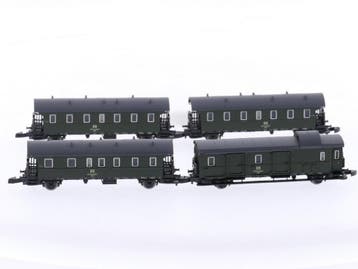 Schaal Z Märklin 87513 Set Personenrijtuigen van de DR #532, Gebruikt, Gelijkstroom, Overige typen, Ophalen of Verzenden