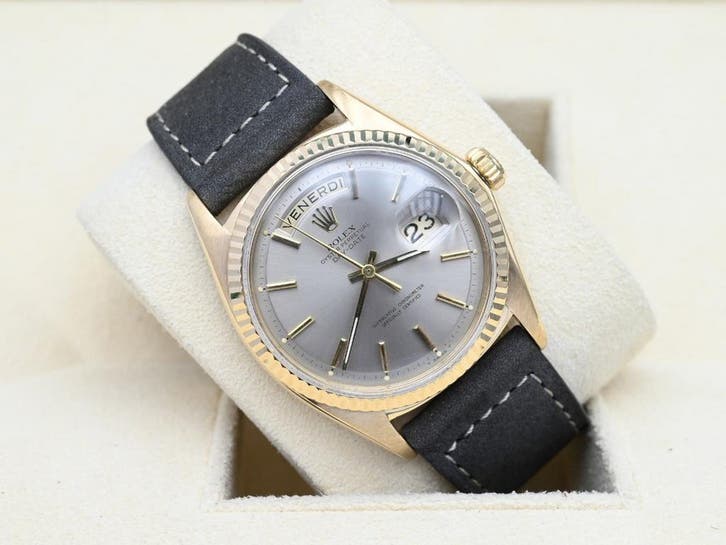 Rolex Day-Date Ref. 1803 Year 1970 (Box), Handtassen en Accessoires, Horloges | Heren, Polshorloge, Zo goed als nieuw, Rolex, Ophalen of Verzenden