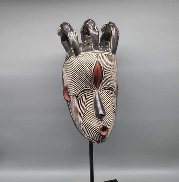 Prachtig masker - Songye - DR Congo (Zonder minimumprijs)