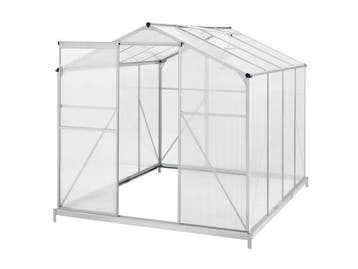 Veiling - Aluminium Broeikas / Kweekkas- kweekkas - 4,75m²