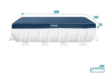 INTEX rechthoekige zwembadhoes zwembadzeil, 389×184 cm vo.., Ophalen of Verzenden, Nieuw