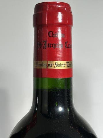 1993 Château St. Jacques Calon - Montagne-Saint-Émilion - 6, Collections, Vins
