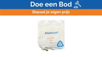Bieden: Amphenol BNC Straight Crimp Connector for RG59 Cabl, Ophalen of Verzenden, Nieuw