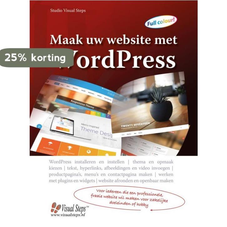 Maak uw website met WordPress 9789059055650, Livres, Informatique & Ordinateur, Envoi