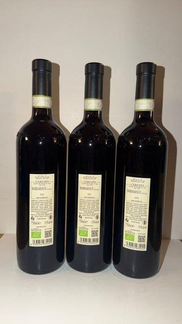 2022 Ceretto - Barbaresco - 3 Flessen (0.75 liter), Nieuw