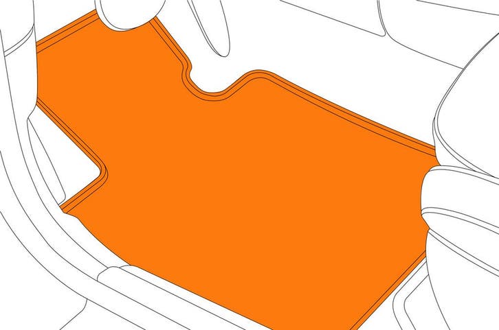 Automatten | geschikt voor Ford Tourneo Connect 2003-2010 |, Autos : Divers, Tapis de voiture, Envoi