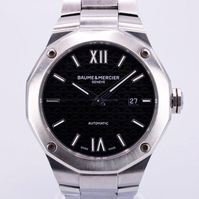 Baume & Mercier - Rivera Automatic Stainless Steel - 65901 -, Handtassen en Accessoires, Horloges | Heren