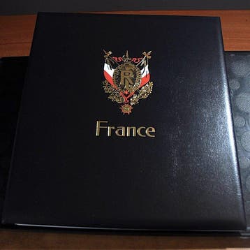 Accessoires Frankrijk - Een leeg luxe DAVO album met