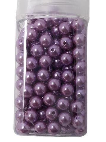 Rijgparels Pearls Lila 12 mm 220 gr. 250 stuks, Nieuw