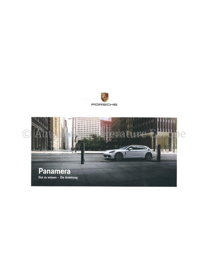 2020 PORSCHE PANAMERA | SPORT TURISMO INSTRUCTIEBOEKJE, Auto diversen, Handleidingen en Instructieboekjes