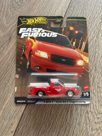 Hot Wheels 1:64 - Modelauto (5) - Fast & Furious - Ford