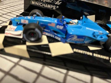 Minichamps 1:43 - Voiture de course miniature - Benetton