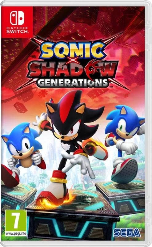 Sonic X Shadow Generations (Switch Games), Games en Spelcomputers, Games | Nintendo Switch, Zo goed als nieuw, Ophalen of Verzenden