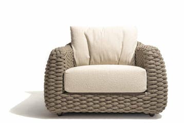 4 Seasons Outdoor Maxime loungestoel terre |, Nieuw