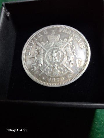 Frankrijk. Napoléon III. 5 Francs 1870-A, Paris (Zonder