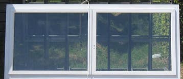 pvc raam , chassis , venster , kozijn 255 x 104, Ophalen of Verzenden, Raamkozijn