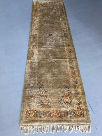 China Pekin Zijde - Tapijt - 275 cm - 75 cm, Nieuw