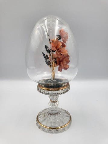 Œuf Fabergé - The egg of the beautiful days - Œuf en cristal
