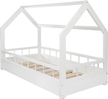 Kinderbed Wit 160x80 | Kindvriendelijk | A-kwaliteit | Be..., Ophalen of Verzenden, Overige typen