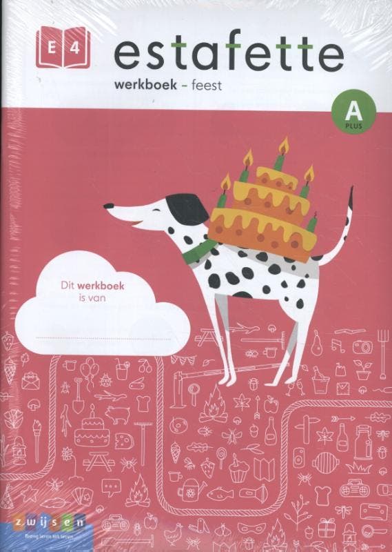 Estafette (per 5) feest E4-A plus Werkboek 9789048734528, Boeken, Schoolboeken, Zo goed als nieuw, Verzenden