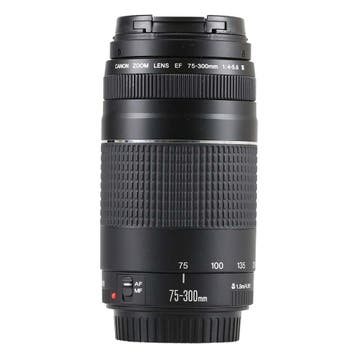Canon EF 75-300mm f/4-5.6 III met garantie, Audio, Tv en Foto, Ophalen of Verzenden, Gebruikt