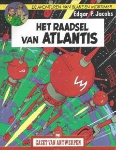 Blake en Mortimer - Het Raadsel van Atlantis / Gazet van, Livres, BD, Envoi