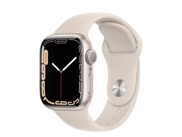 Apple Watch Series 7 - 41mm - Aluminium - Sterrenlicht - GPS, Bijoux, Sacs & Beauté, Verzenden