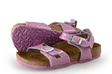 Birkenstock Sandalen Meisjes in maat 28 Roze, Verzenden, Jongen of Meisje, Schoenen, Zo goed als nieuw