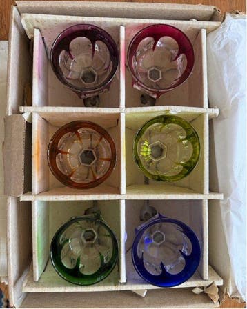 Baccarat - Wijnglas (6) - Kristal - Verres Harcourt Baccarat