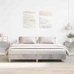 vidaXL Bedframe zonder matras 160x200 cm spaanplaat, Verzenden, Nieuw